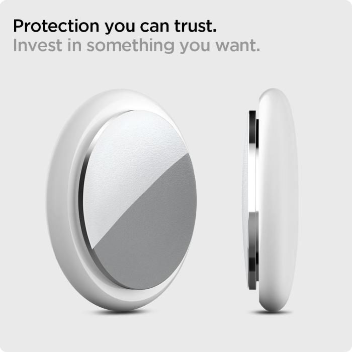 UTGATT1 - Spigen - Hydrogel Film Airskin 4-Set Apple Airtag - Matte Clear