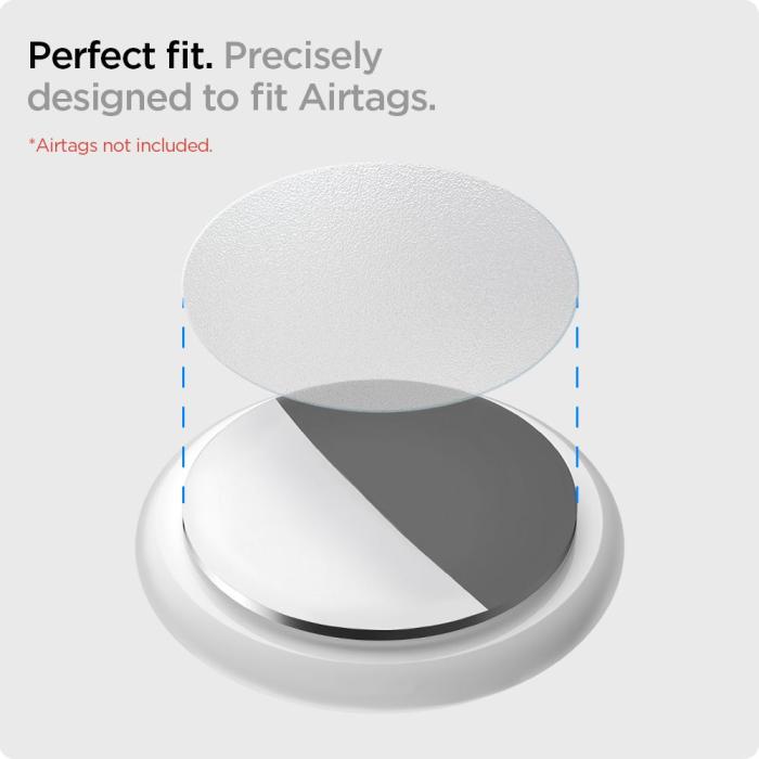 UTGATT1 - Spigen - Hydrogel Film Airskin 4-Set Apple Airtag - Matte Clear