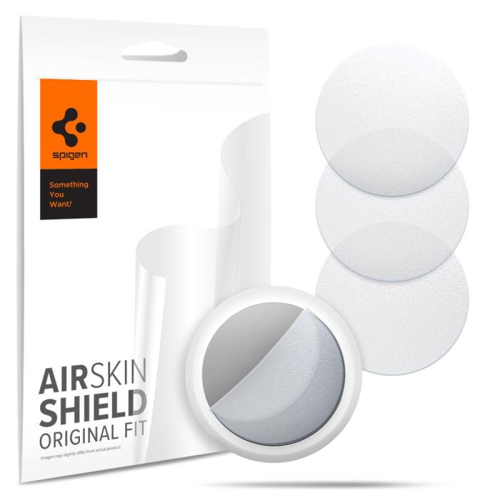 UTGATT1 - Spigen - Hydrogel Film Airskin 4-Set Apple Airtag - Matte Clear