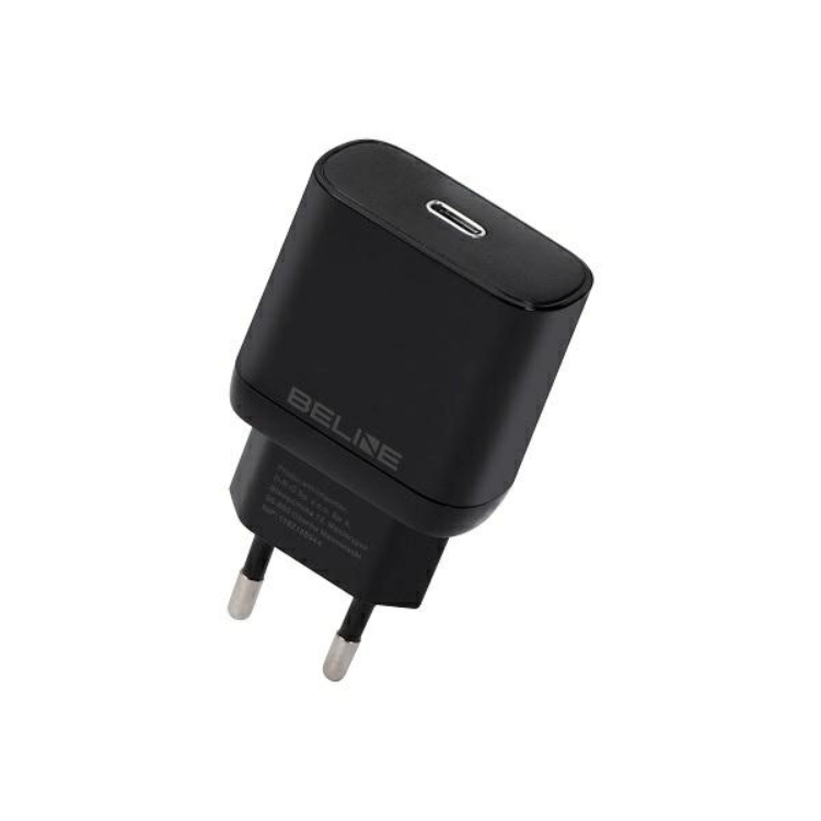 Beline Väggladdare USB-C (25W) - Svart | 505295 | AlltMobil