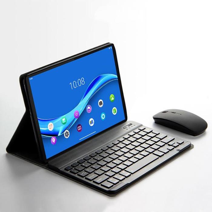 Tech-Protect - Lenovo Tab M10 10.1 Gen 2 Fodral och Tangentbord - Svart
