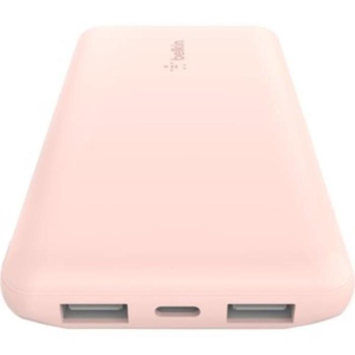 UTGATT1 - Belkin Boost Powerbank 10000 mAh USB-C Till USB-A - Rose Gold