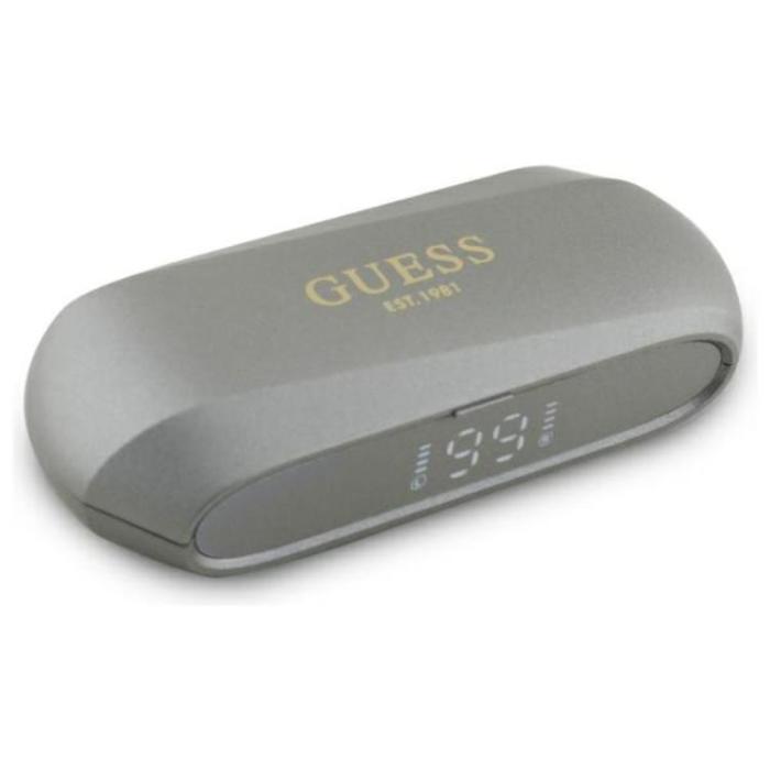Guess - Guess TWS In-Ear Hörlurar Elongated Printed Logo - Grå