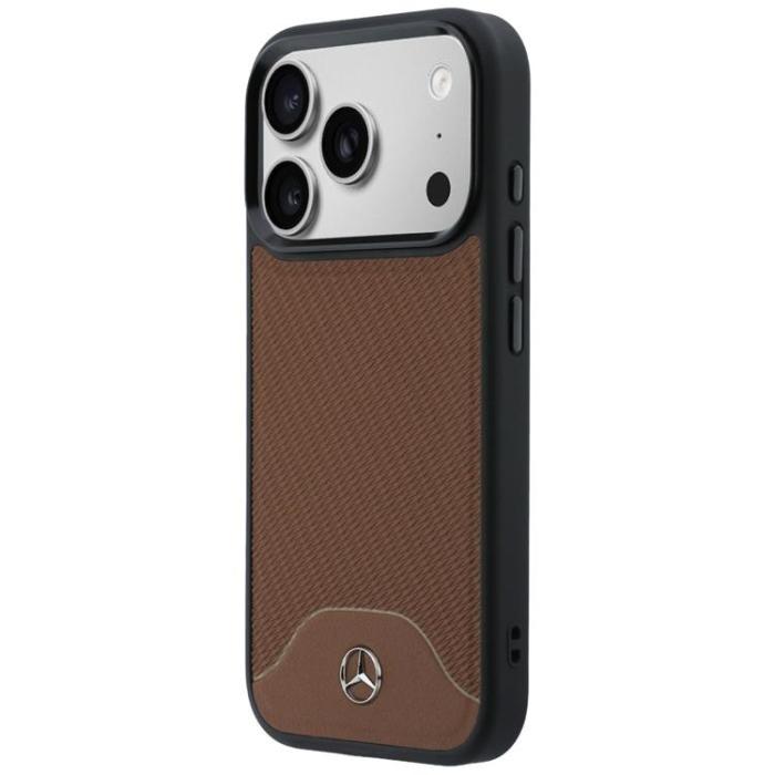 Mercedes - Mercedes Mobilskal För iPhone 17 Pro Max MagSafe Wood Effect - Kamel