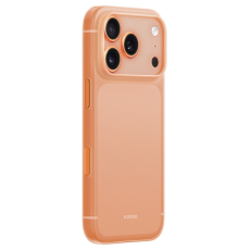 KZDOO - KZDOO iPhone 17 Pro Mobilskal Frosted Air Skin - Orange