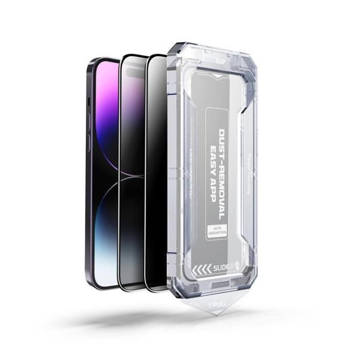 Boom of Sweden - LIVSTIDSGARANTI - BOOM iPhone 14 Pro Max Privacy Härdat Glas Skärmskydd 2st