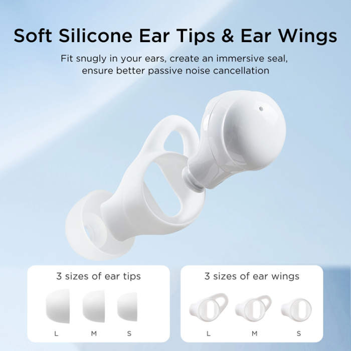 Joyroom - Joyroom TWS Trådlösa Hörlurar Cozydots Series Bluetooth 5.3 - Vit