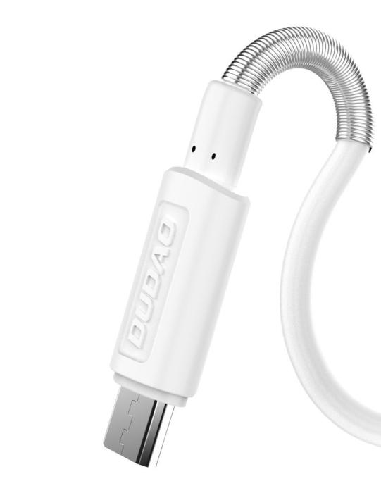 Dudao - Dudao Väggladdare USB EU + Lightning Kabel - Vit