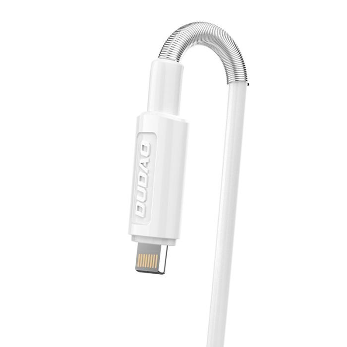 Dudao - Dudao Väggladdare USB EU + Lightning Kabel - Vit
