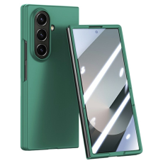A-One Brand - Galaxy Z Fold 7 5G Mobilskal Stort Fönster Hård PC - Mörkgrön