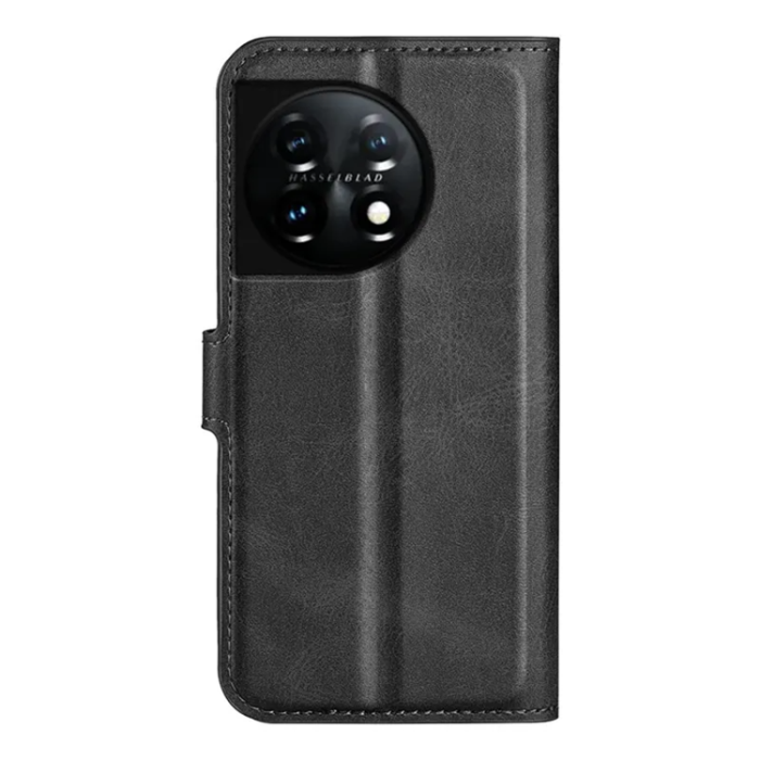 OEM - OnePlus 11 5G Plånboksfodral Calf Texture Flip - Svart