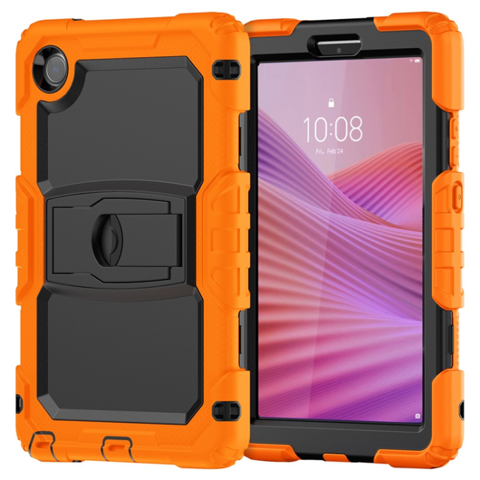 A-One Brand - Lenovo Tab K9 Skal TB305FU med Axelrem Kickstand - Orange