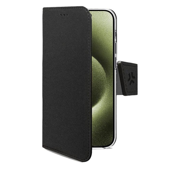 Celly - Celly iPhone 17 Pro Plånboksfodral MagSafe - Svart