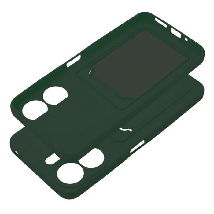 OEM - Xiaomi Redmi 13C/Poco C65 Mobilskal Korthållare - Grön