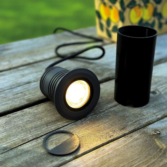 LightsOn - LightsOn Onyx Markspot 35° 5W 350 lm Grå