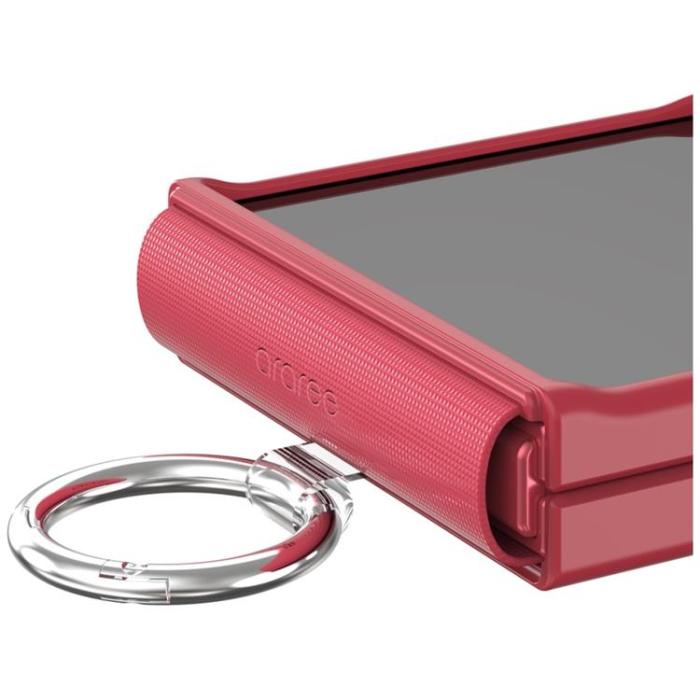 Araree - Araree Galaxy Z Flip 7 Mobilskal Aero Flex East-Grip Ring - Svart