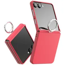 Araree - Araree Mobilskal till Galaxy Z Flip 7 Aero Flex East-Grip Ring - Rosa