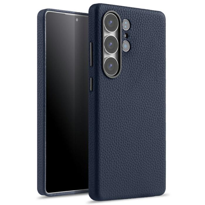 Melkco - MELKCO Mobilskal till Samsung Galaxy S25 Ultra Äkta Läder + PC - Blå