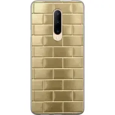 Gustaf - Mobilskal till OnePlus 7 Pro med Gyllene Murstenar