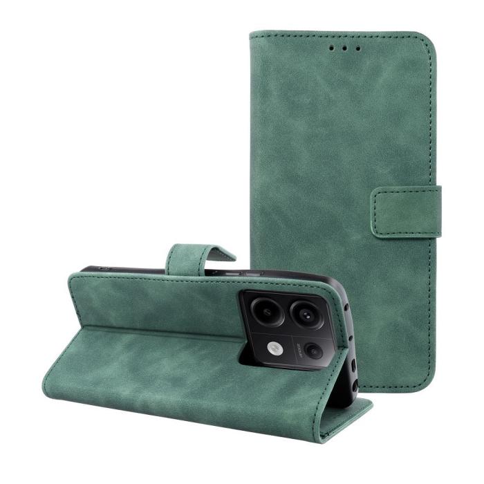 OEM - Xiaomi Redmi Note 13 Pro 5G Plånboksfodral Tender - Grön