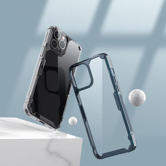 Nillkin - Nillkin iPhone 14 Pro Skal Nature Pro - Blå
