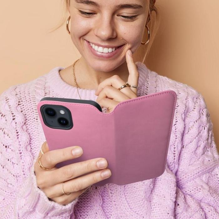 OEM - Xiaomi Redmi 10A Plånboksfodral Dual Pocket - Rosa