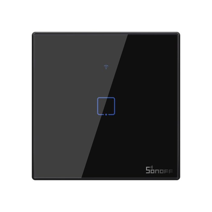 Sonoff - Sonoff Wi-Fi Smart Switch T3EU1C-TX - Svart