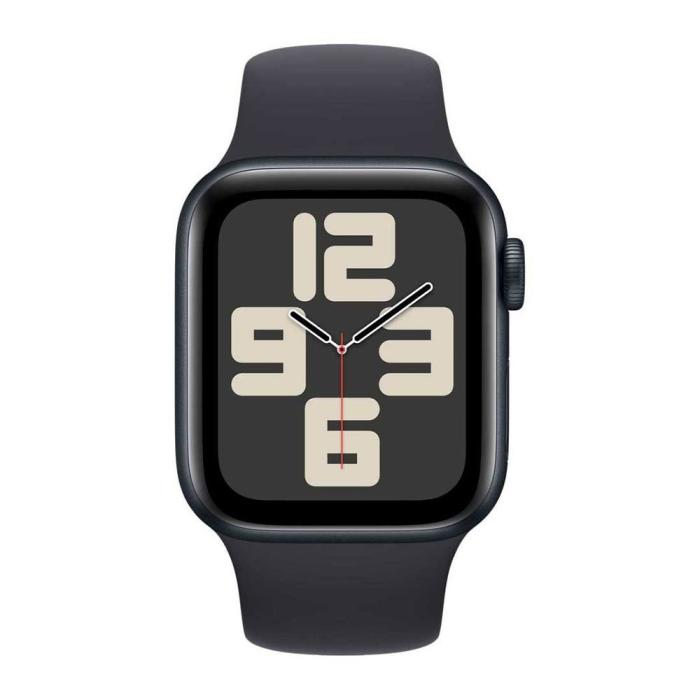 Apple - Apple Watch Se 2023 40mm GPS Midnattsblå Alu Case Sports Band M/L (Midnattsblå)