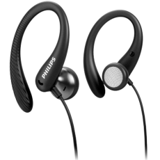 Philips - PHILIPS In-Ear-Hörlurar Sport IPX2 Kabel - Svart