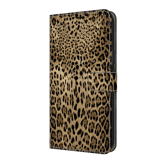 A-One Brand - Galaxy A17/A26 Plånboksfodral PU-läder Pattern Printing - Brun
