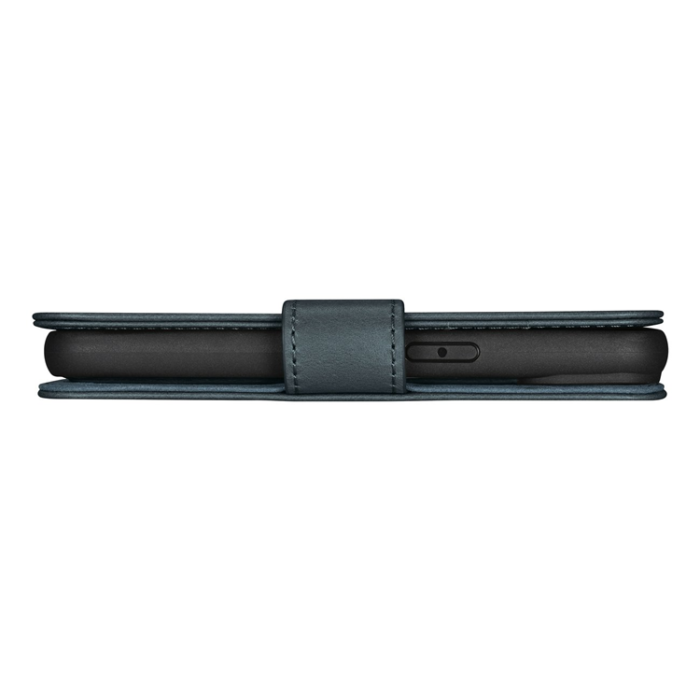 ICARER - iCarer iPhone 14 Pro Plånboksfodral 2in1 Äkta Läder Anti-RFID - Blå