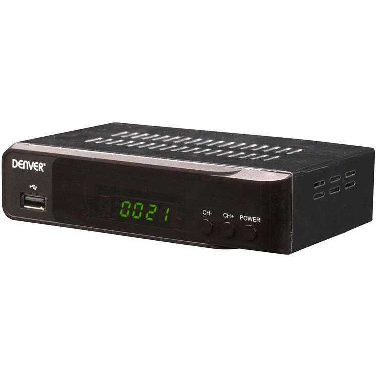 Denver TV-Box DVB-S2 (Satellit) HD Free-To-Air DVBS-206HD Svart | 249 | AlltMobil