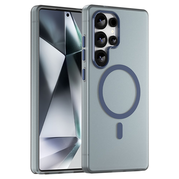 Galaxy S25 Ultra Mobilskal MagSafe Slim Matte - Mörkblå | 2353 | AlltMobil