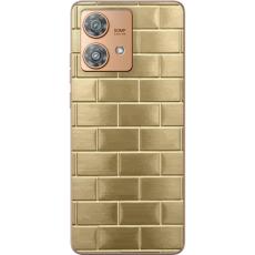 iSecrets - Mobilskal till Motorola Edge 40 Neo med Gyllene Murstenar