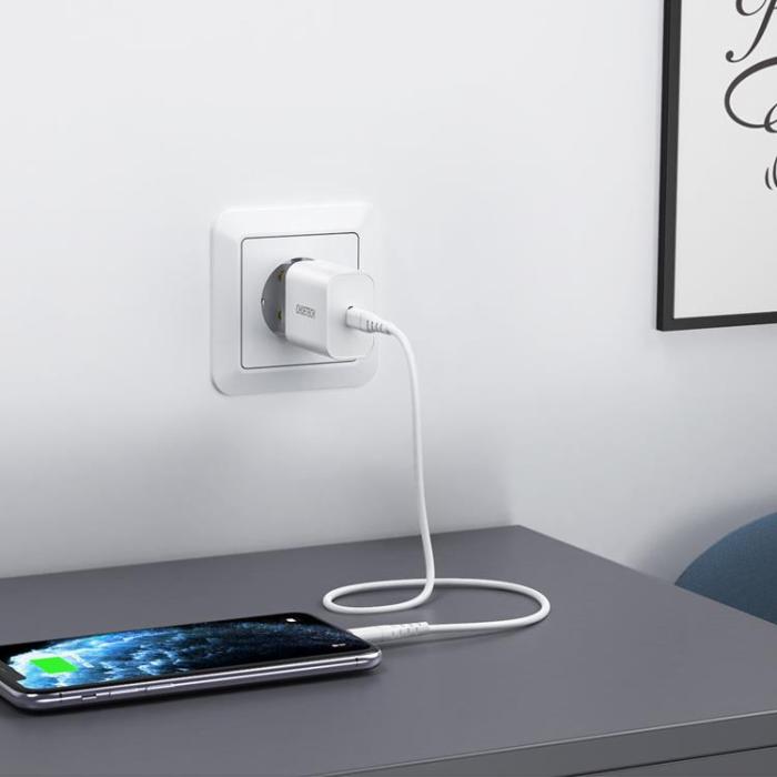 Choetech - Choetech Väggladdare 20W USB-C - Vit