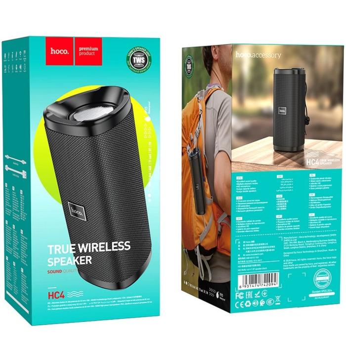 UTGATT - HOCO Bluetooth-högtalare HC4 Bella sport svart