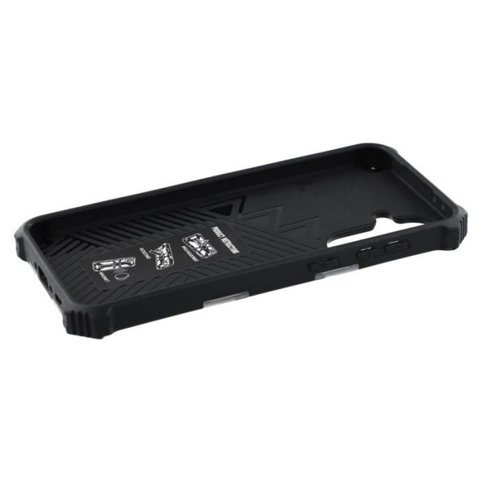 OEM - Mobilskal för Samsung Galaxy S26 Kickstand PC + TPU - Kamouflage Svart