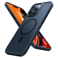 Torras - Torras iPhone 16 Pro Mobilskal Magsafe Skin-Touch Matte - Svart