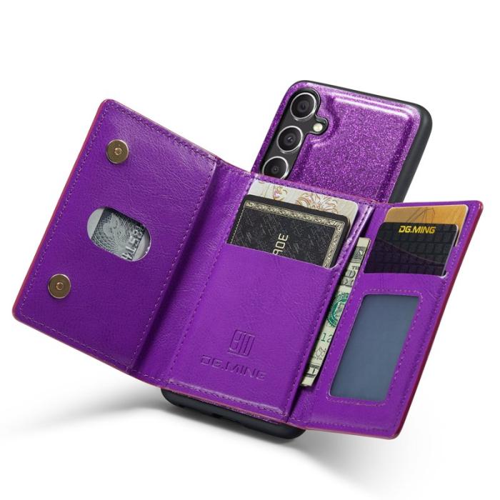 DG.MING - DG.MING M3 Series Mobilskal till Samsung Galaxy S23 FE Glitter Lila