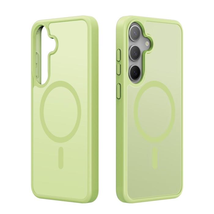 Dux Ducis - DUX DUCIS Yind Series Fodral för Samsung Galaxy S25 - Lime Green