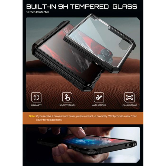 SupCase - SupCase Mobilskal För Galaxy Z Flip 8 Magsafe UB Grip - Svart