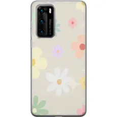 Gustaf - Mobilskal till Huawei P40 med fejdande blommor