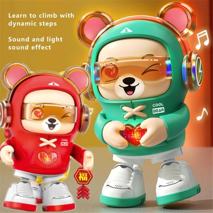 OEM - Musikbelysning Barn Dansande Robot Björn för Barn (Ålder 3+)
