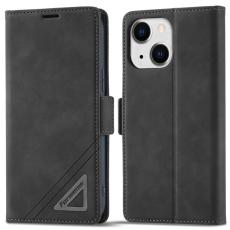 FORWENW - FORWENW F3-Series iPhone 14 Plus Pl&aring;nboksfodral Konstl&auml;der - Svart