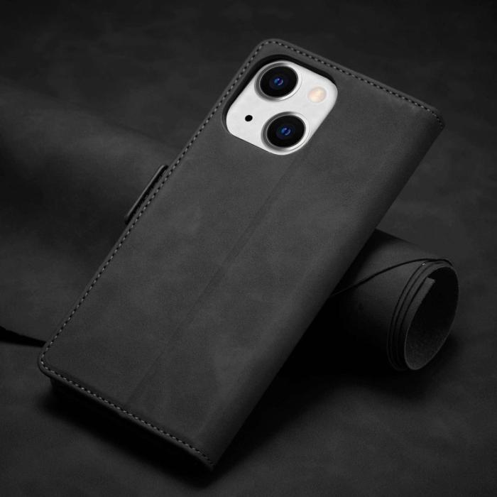 FORWENW - FORWENW F3-Series iPhone 14 Plus Plånboksfodral Konstläder - Svart