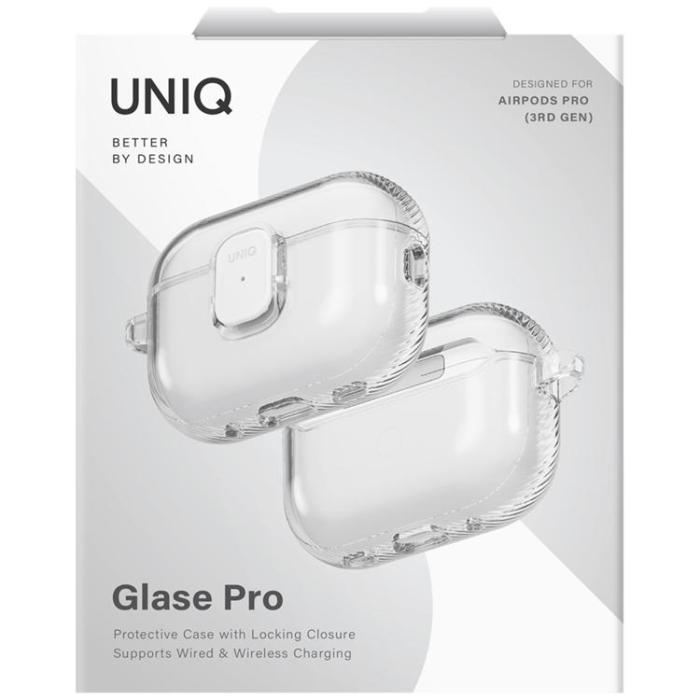 UNIQ - UNIQ AirPods Pro 3 Skal Glase Pro Lock