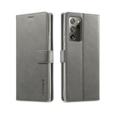 LC.imeeke - LC.IMEEKE Pl&aring;nboksfodral f&ouml;r Samsung Galaxy Note20 - Konstl&auml;der - Gr&aring;
