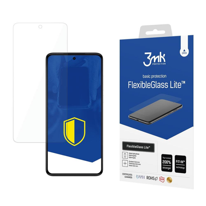 3MK - 3MK Motorola Moto G84 Härdat Glas Skärmskydd Flexible Lite