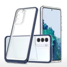 OEM - Galaxy S23 Skal Clear 3in1 - Bl&aring;