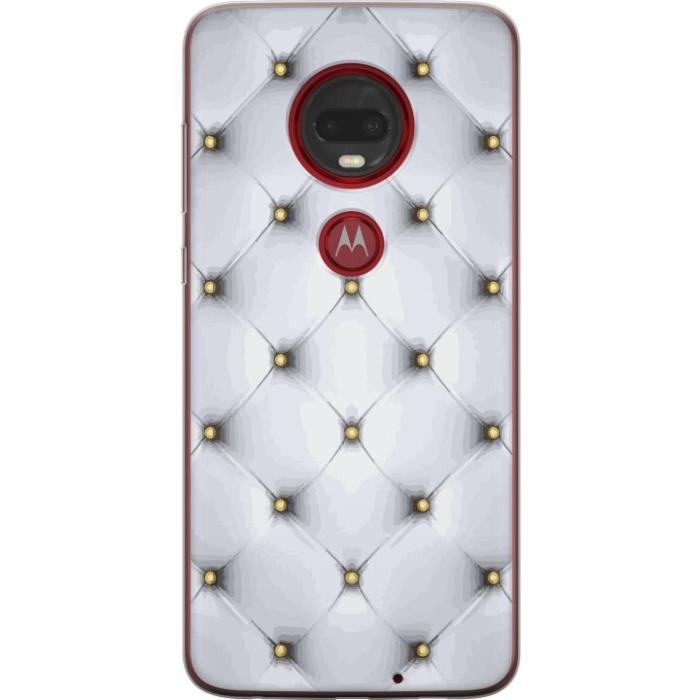 iSecrets - Genomskinligt Skal kompatibel med Motorola Moto G7 Plus med Fancy